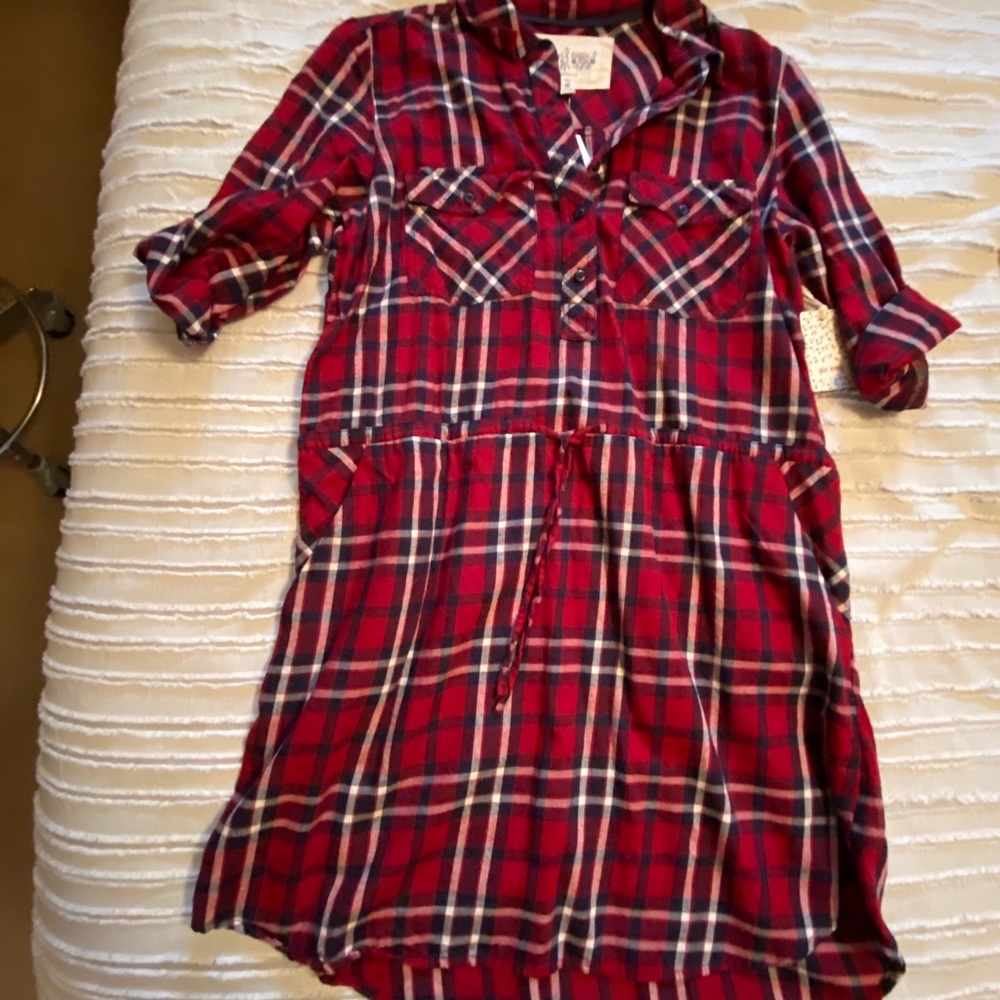 Flannel dress